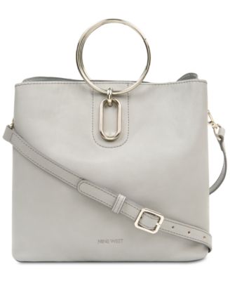 nine west grey bag