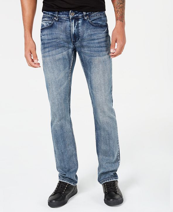 INC International Concepts INC Men's Big & Tall Slim Straight Jeans ...