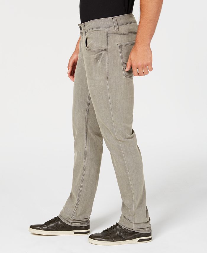 INC International Concepts I.N.C. Men's Slim-Straight Fit Stretch Jeans ...