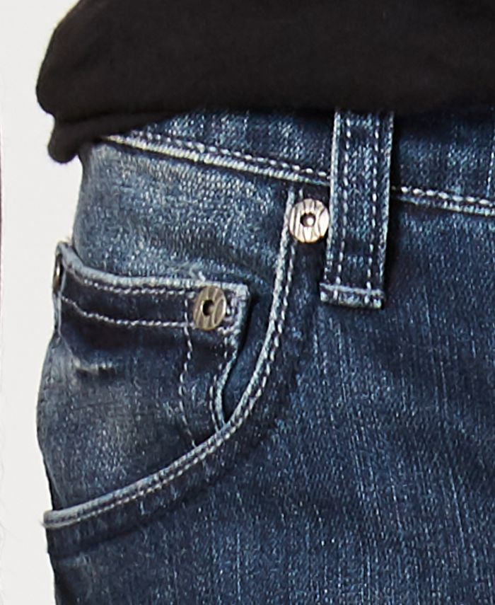 INC International Concepts I.N.C. Men's Slim-Straight Fit Stretch Jeans ...