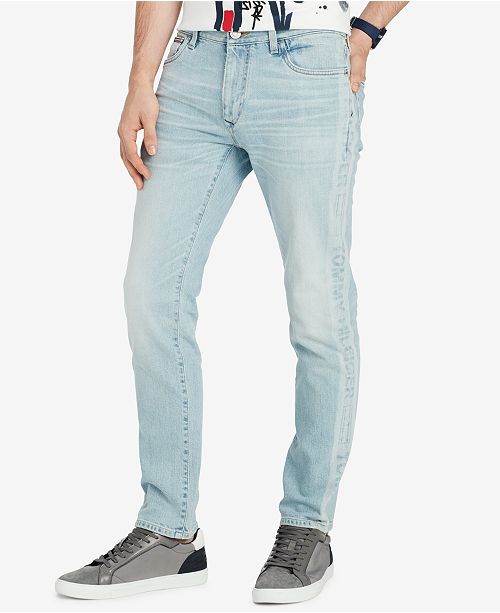 Árbol conversión De otra manera Tommy Hilfiger Tommy Hilfiger Men's Slim-Fit Jordan Jeans, Created for  Macy's & Reviews - Jeans - Men - Macy's