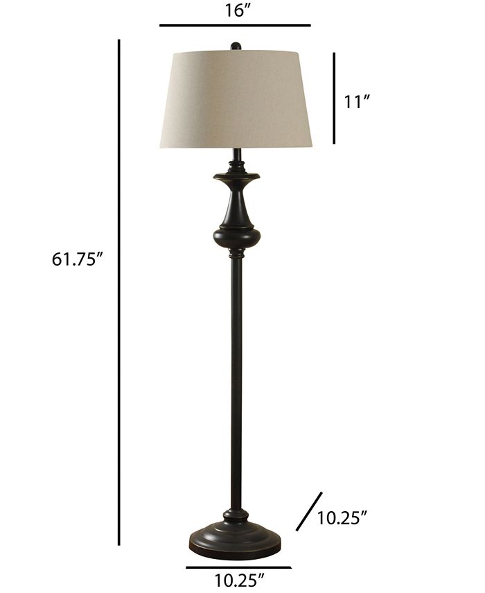 StyleCraft - Bronze Traditional Floor Lamp