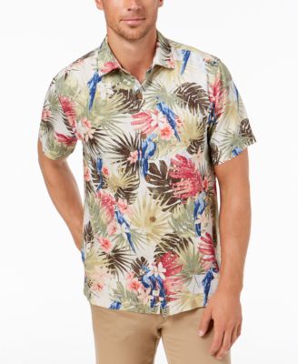 Tommy Bahama Men's Marino Paradise Silk Shirt - Macy's