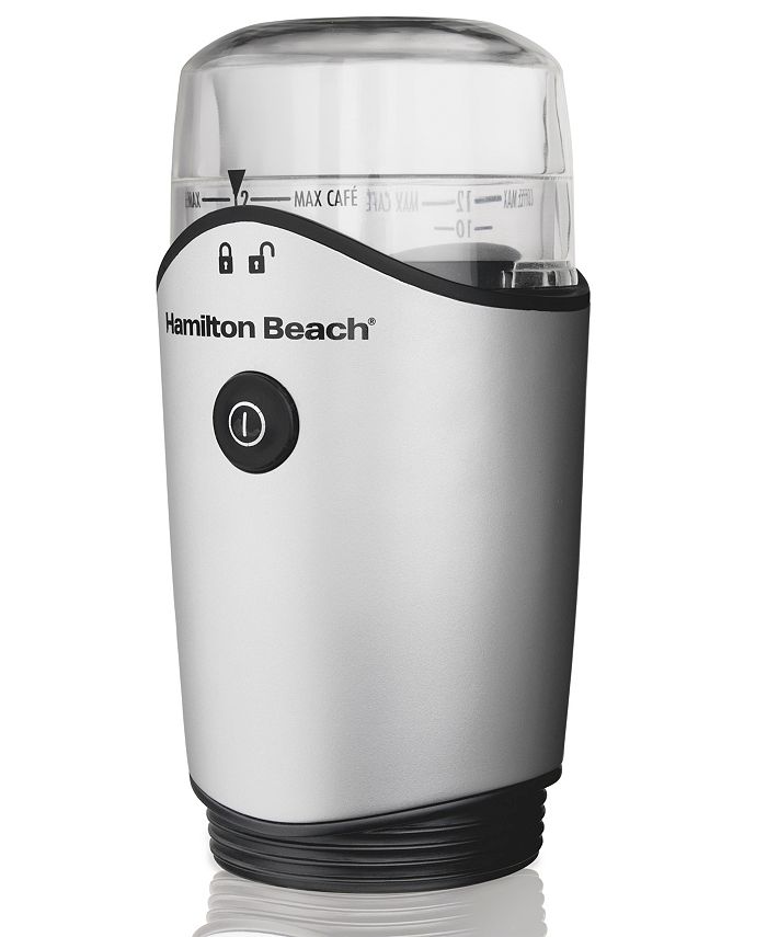 Hamilton Beach Silver Coffee Grinder Macy's