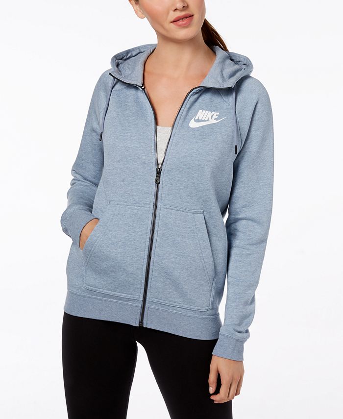 Nike Sportswear Rally Fleece Zip Hoodie - Macy's
