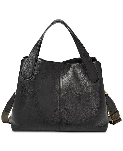 Fossil Maya Leather Satchel & Reviews - Handbags & Accessories - Macy's
