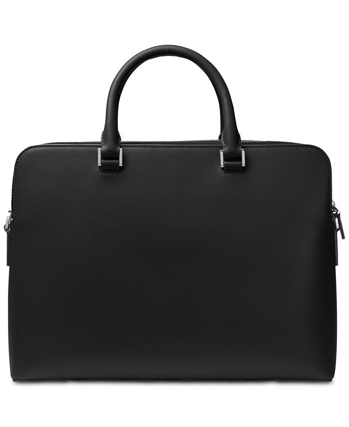 Michael Kors Men's Harrison Leather Briefcase & Reviews - All ...