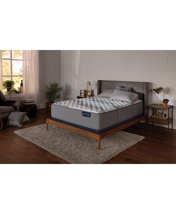 Serta by Blue Fusion 500 14" Hybrid Extra Firm Mattress Set