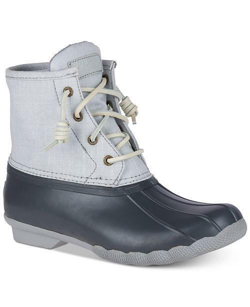 macys sperry boots womens