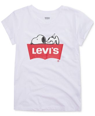 levi snoopy t shirt ladies