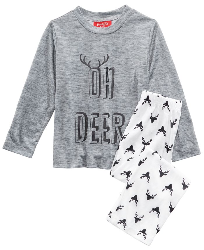 Family Pajamas Matching Oh Deer Pajama Set, Available in Toddlers and ...