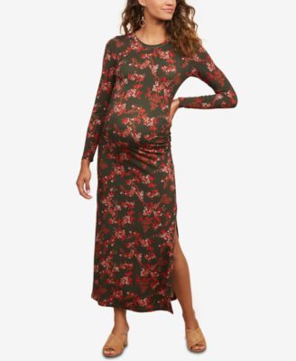 macys maternity maxi dress