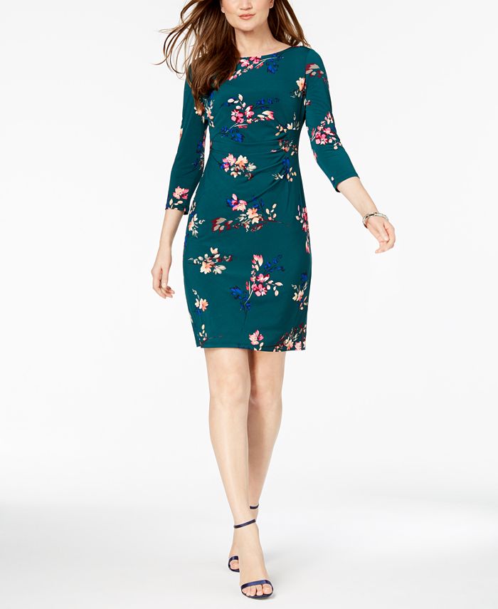 Jessica Howard Petite FloralPrint Sheath Dress Macy's