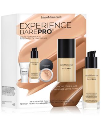 bareMinerals - Make it a 3-Step Routine with a Customizable Foundation Kit for only $5 with any  BarePro Performance Wear Liquid Foundation purchase