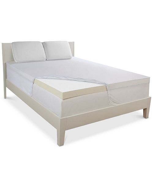 Comfort Revolution Hydraluxe Cooling Memory Foam Mattress Topper