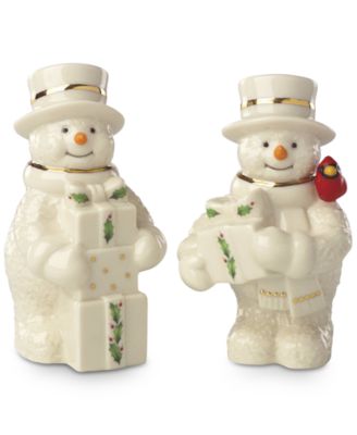 Lenox - Snowman Salt & Pepper Shaker Set