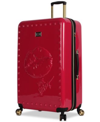 betsey johnson hard luggage