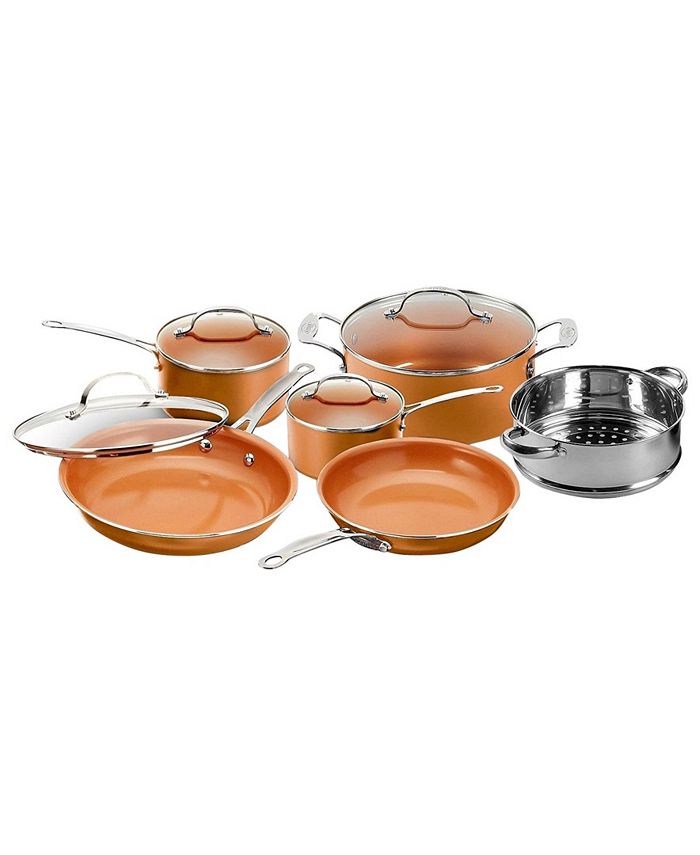 Gotham Steel CLOSEOUT! NonStick TiCeramic 10 Piece Round Cookware Set