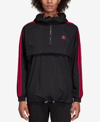 adidas quarter zip windbreaker