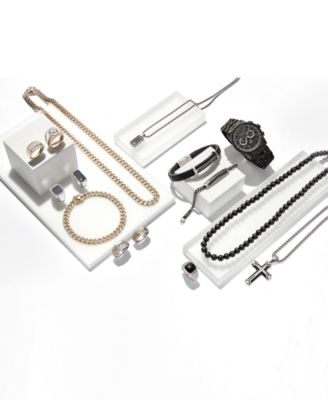 Eco-Drive Men's Chronograph Nighthawk Gray Stainless Steel Bracelet Watch 43mm