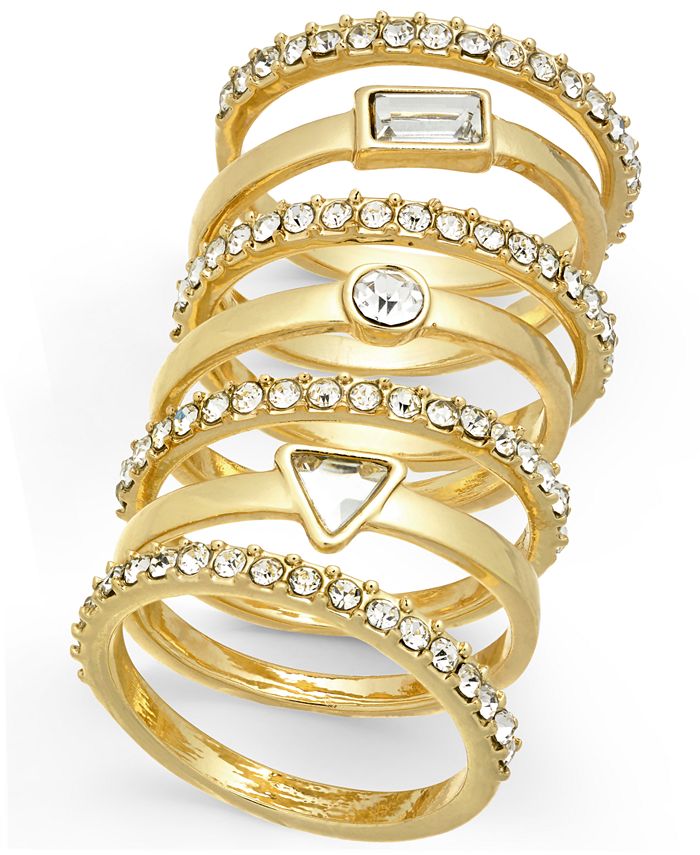 Macy's stackable shop rings