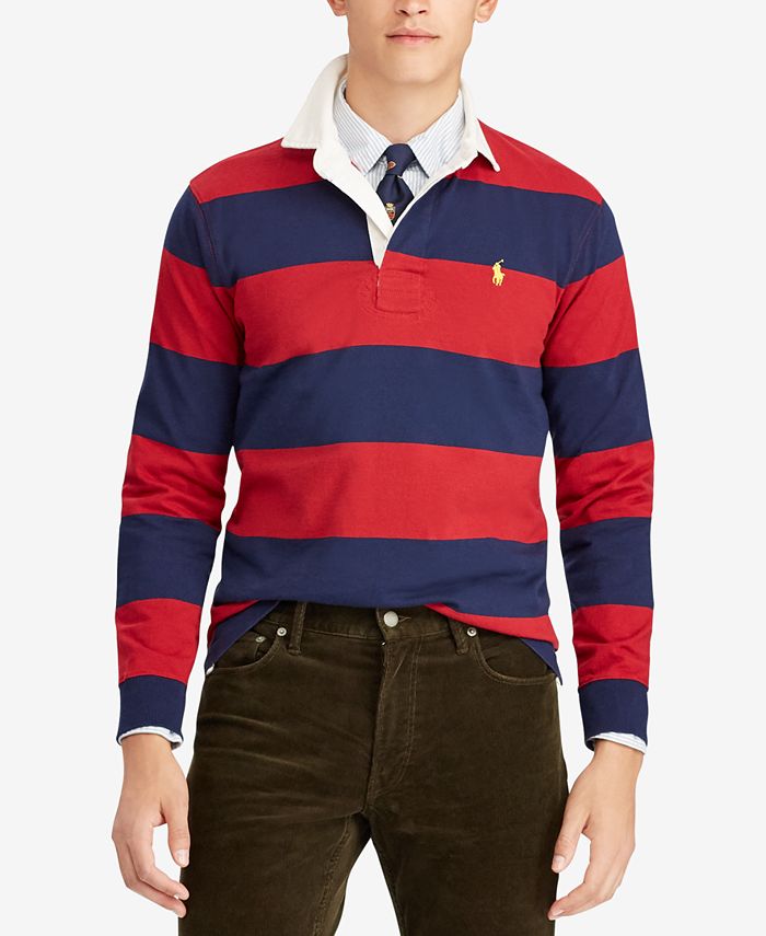 Polo Ralph Lauren Men's The Iconic Rugby Classic Fit Shirt - Macy's