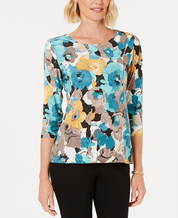 Vyoma Jacquard Top main image 0