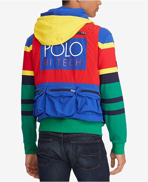 Polo Ralph Lauren Men's Hi Tech Water-Repellent Vest - Coats & Jackets ...