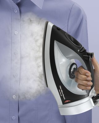 Nonstick Iron with Retractable Cord