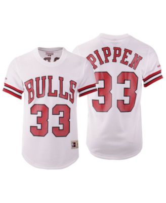 mitchell and ness bulls baseball jersey