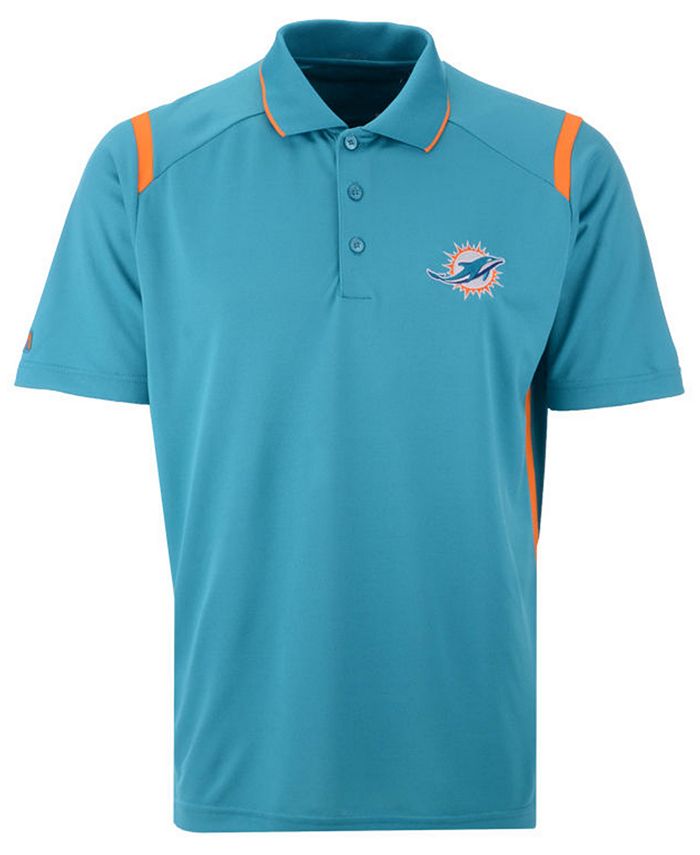 Antigua Men's Miami Dolphins Merit Polo - Macy's