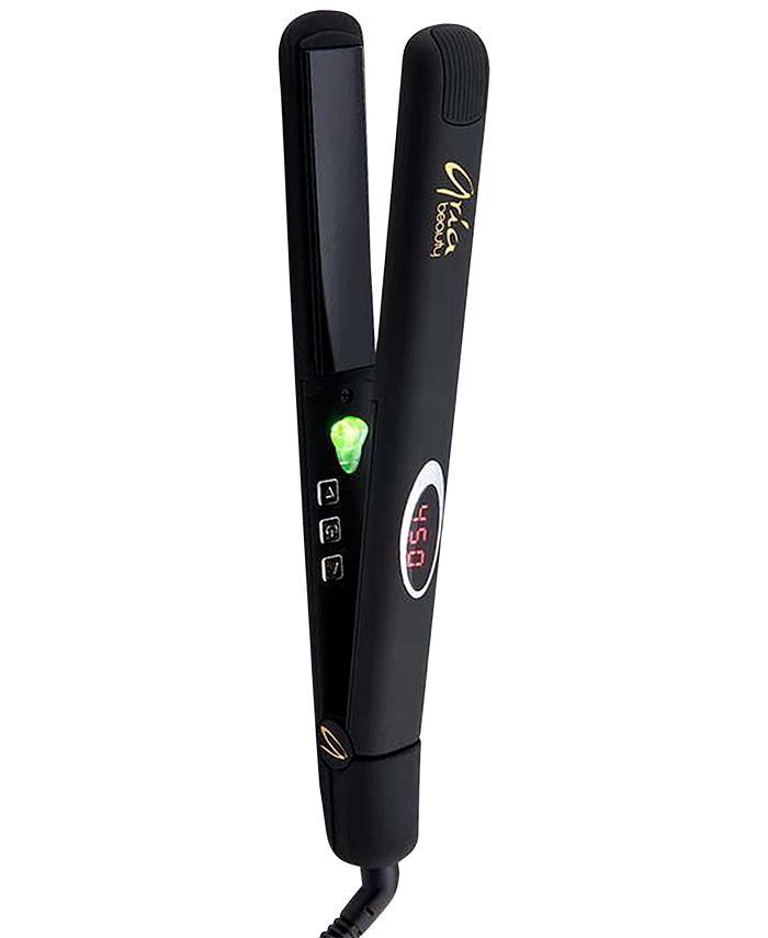 Aria Beauty Tourmaline Infrared Ceramic 1" Flat Iron (Black), from ...