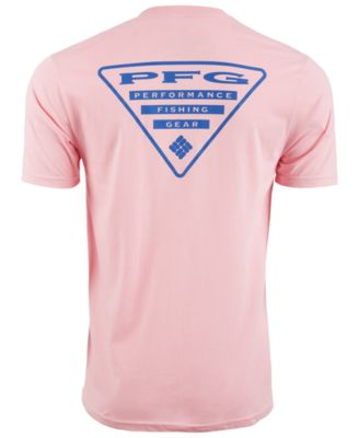 Columbia Shirt Adult Medium Black Pink Back Logo PFG Performance Fishing  Gear