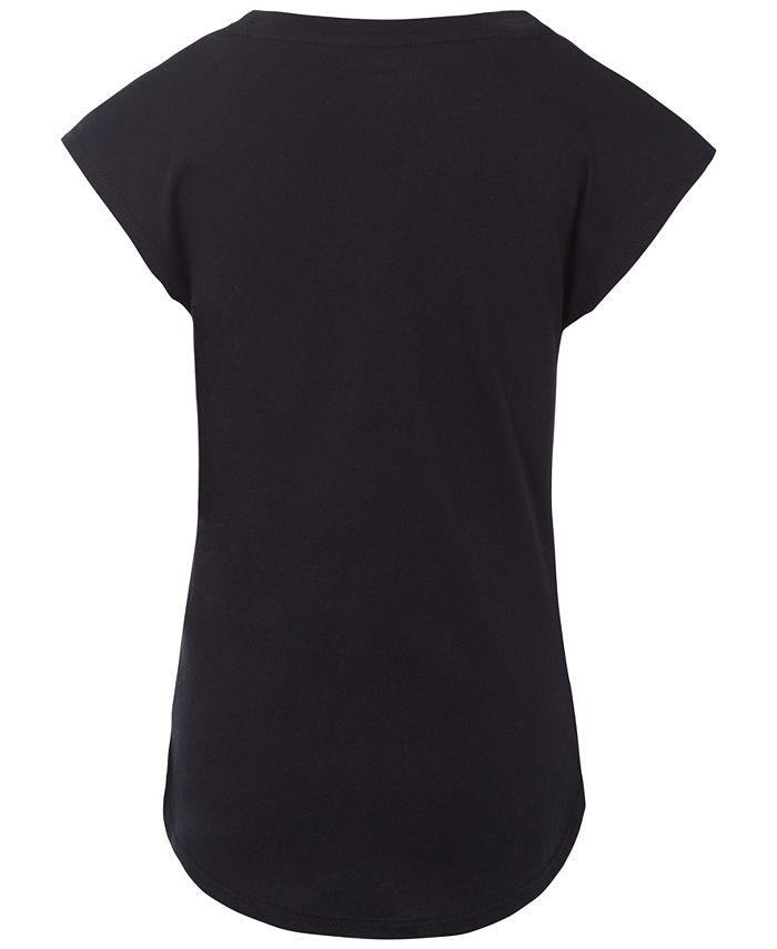 Nike Little Girls Graphic-Print Cotton T-Shirt & Reviews - Shirts ...