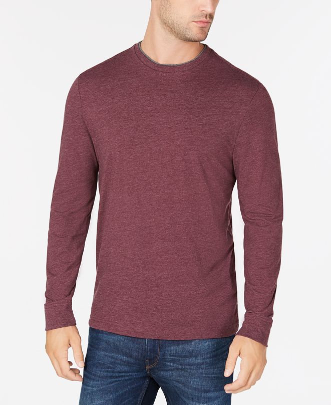 Club Room Men's Doubler Crewneck TShirt, Created for Macy's & Reviews