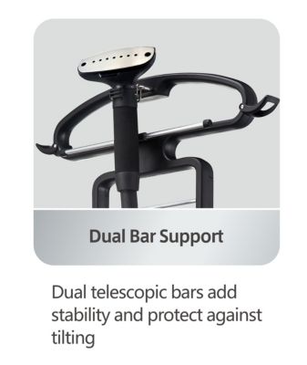 Professional Garment Steamer with Retractable Power Cord and Foot Pedal Control, GS49-DJ