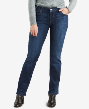 image of Levi-s Women-s 505 Straight-Leg Jeans