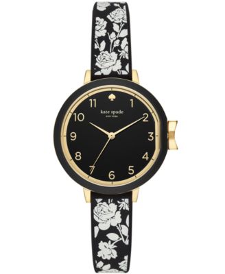 kate spade park row watch silicone