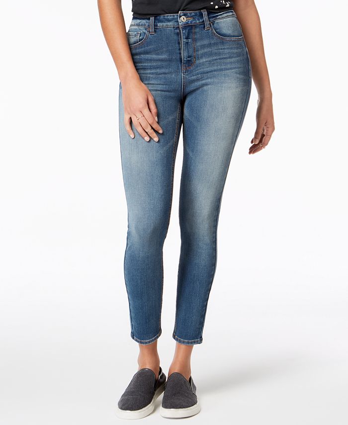 Vanilla Star Juniors' High-Rise Ankle Skinny Jeans - Macy's
