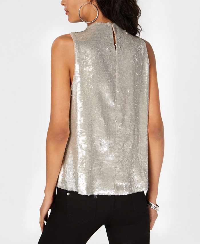 macy's sequin tops