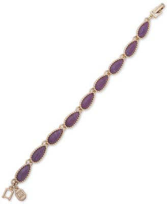 Ivanka Trump - Gold-Tone & Stone Flex Bracelet