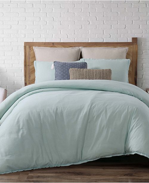 Brooklyn Loom Chambray Loft Twin/Twin XL 2 Piece Comforter Set & Reviews Home Macy's