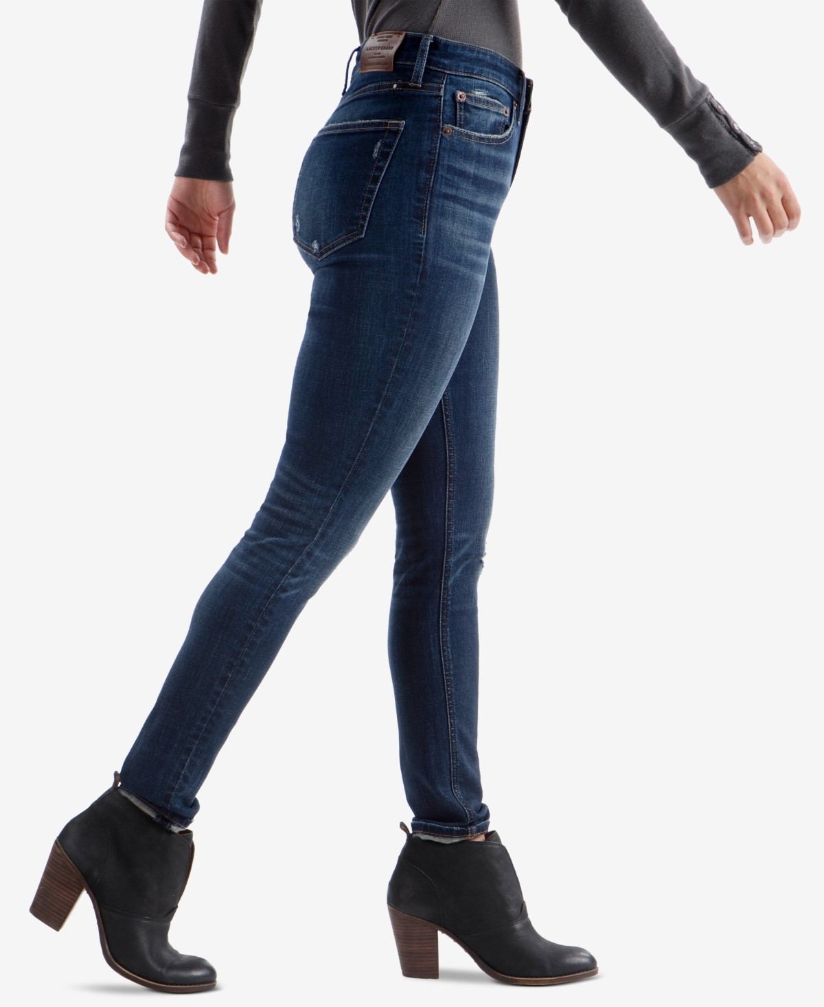 Lucky Brand Bridgette High-Rise Skinny Jeans