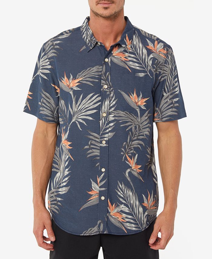 O'Neill Men's Tropical Paradise Hawaiian Shirt - Macy's