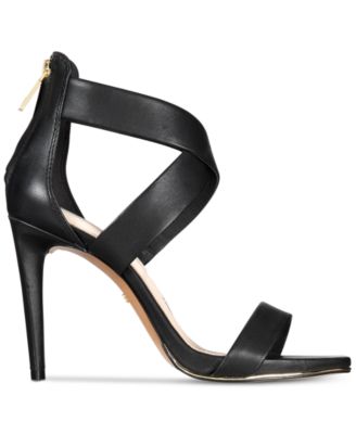 Brooke Cross High Heel Dress Sandals