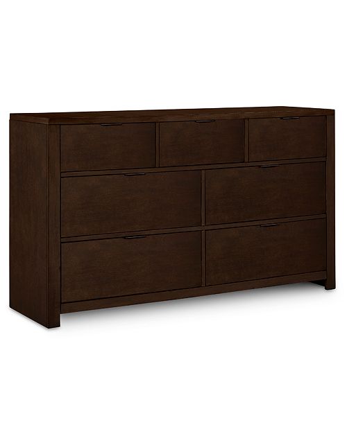 Furniture Tribeca Brown Dresser, Created for Macy's Furniture Macy's