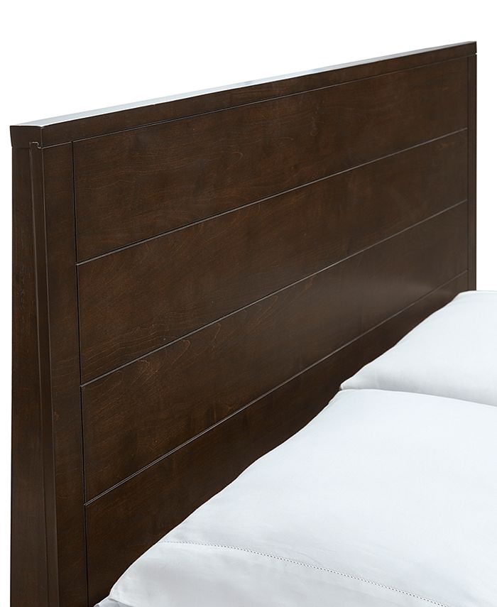 Furniture Tribeca Brown Storage Queen Bed, Created for Macy's Macy's