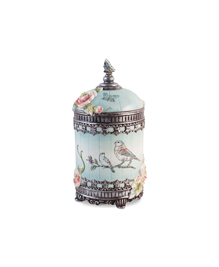 Fitz and Floyd English Garden Round Canister Macy s
