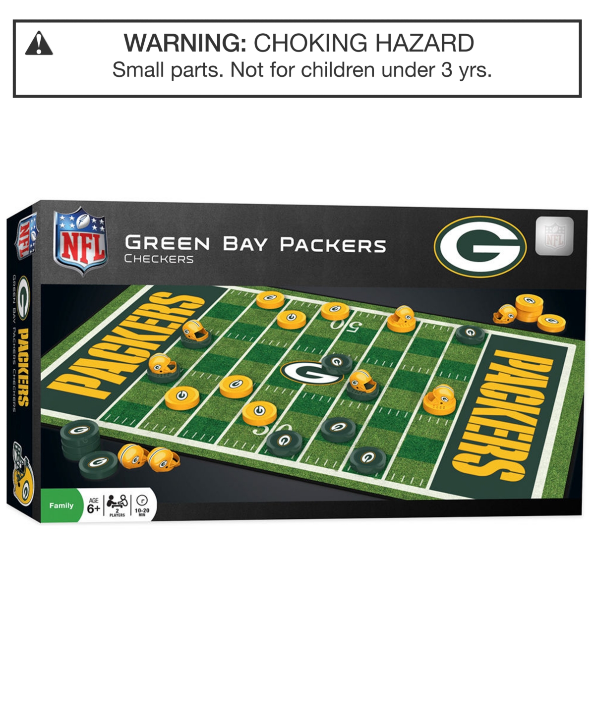 MASTERPIECES PUZZLES MASTERPIECES PUZZLE COMPANY NFL CHECKERS