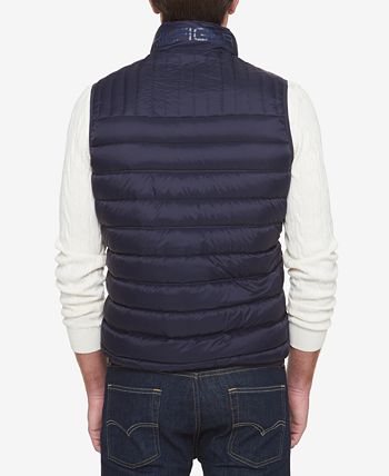 Tommy Hilfiger Men's Quilted Vest, Created for Macy's & Reviews - Coats ...